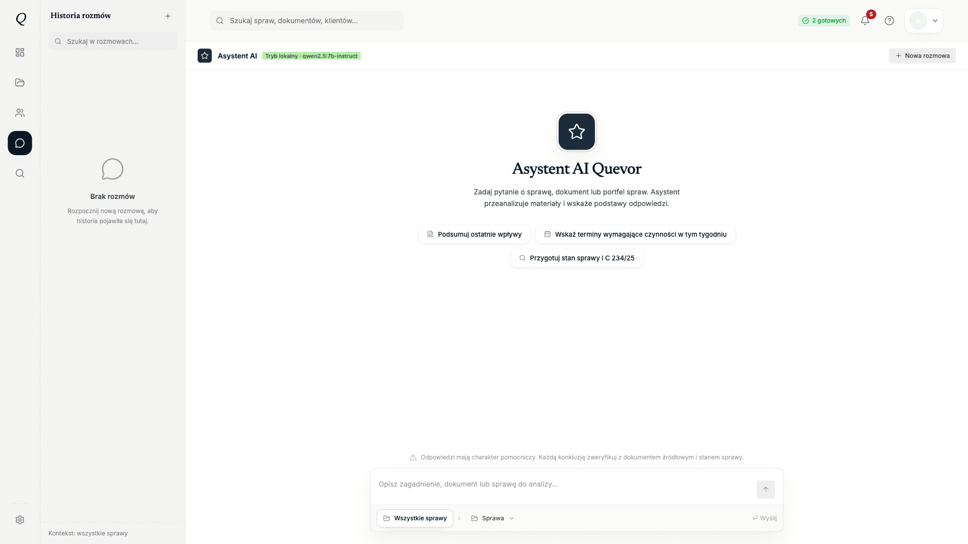Ask your documents. Locally.